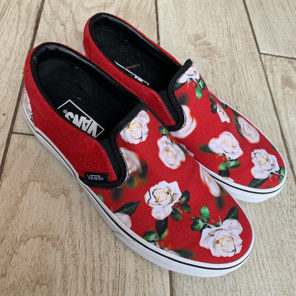 Vans Sneakers with Roses print